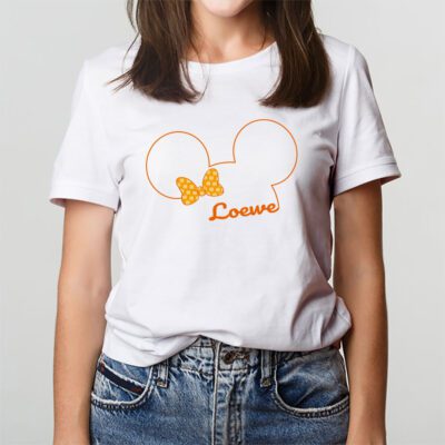 Mickey Mouse Loewe Unisex T-Shirt Cotton Tee TAT8240 3 Mickey Mouse Loewe Unisex T Shirt Cotton Tee TAT8240 3
