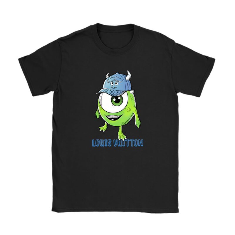 Mike Wazowski Monsters University Louis Vuitton Brand Unisex T-Shirt Cotton Tee TAT6374