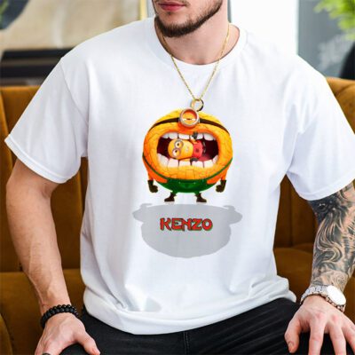 Minions Despicable Me 4 Kenzo Unisex T Shirt TAT5520 1