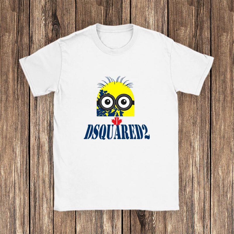 Minions Despicable Me Dsquared2 Brand Unisex T-Shirt Cotton Tee TAT6337