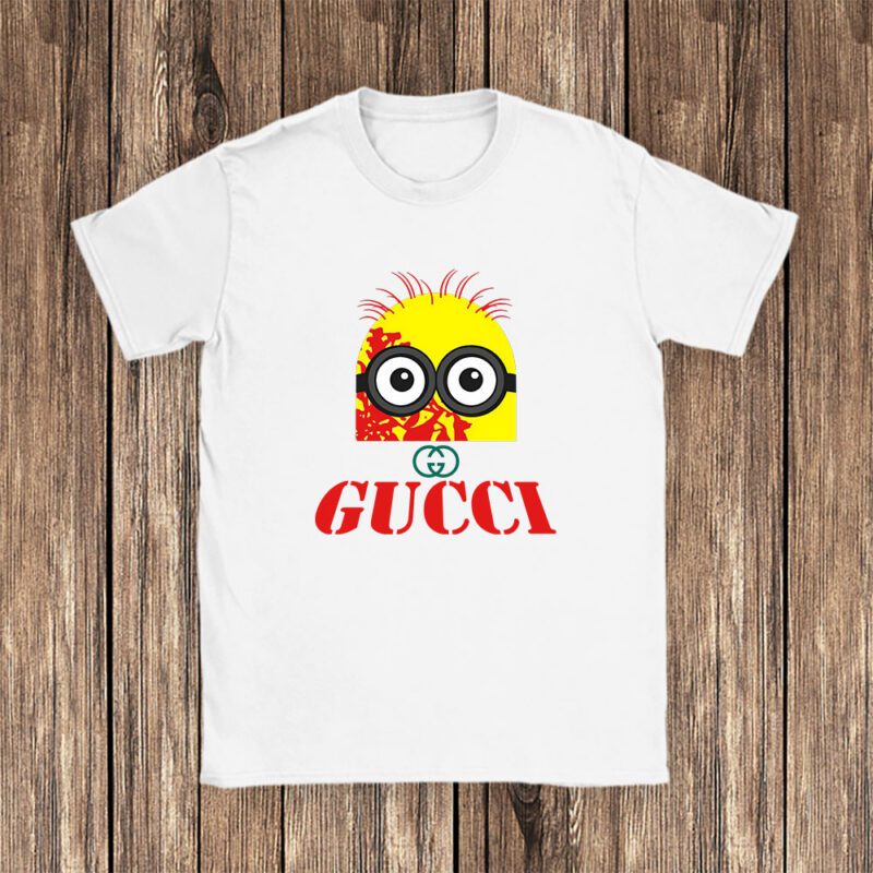 Minions Despicable Me Gucci Brand Unisex T Shirt Cotton Tee TAT6343 1