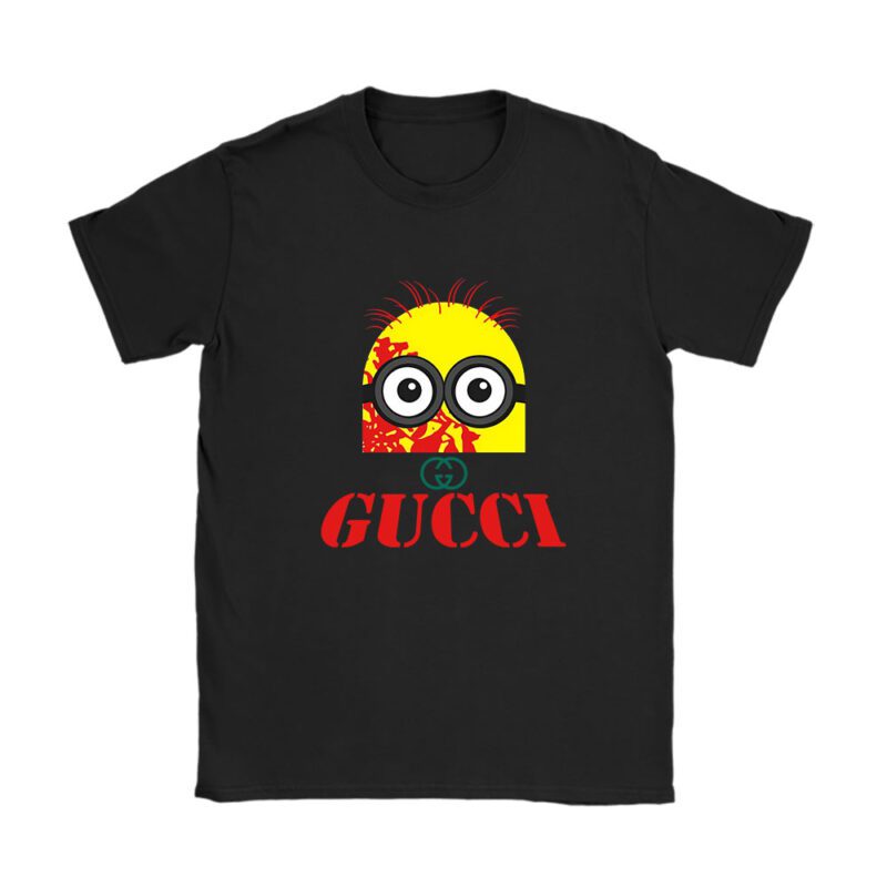 Minions Despicable Me Gucci Brand Unisex T-Shirt Cotton Tee TAT6343