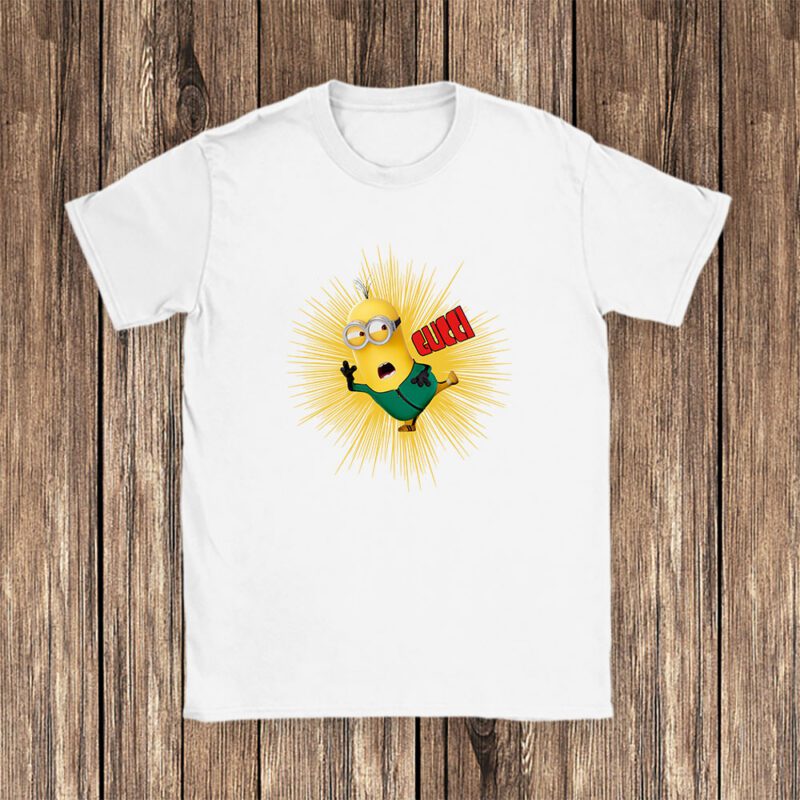 Minions Despicable Me Gucci Brand Unisex T Shirt Cotton Tee TAT6347 1