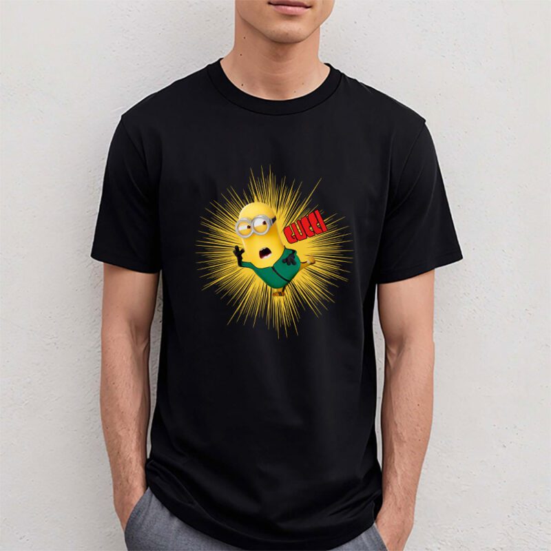 Minions Despicable Me Gucci Brand Unisex T Shirt Cotton Tee TAT6347 4