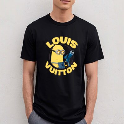 Minions Despicable Me Kelvin Louis Vuitton Unisex T Shirt Cotton Tee TAT14328 4