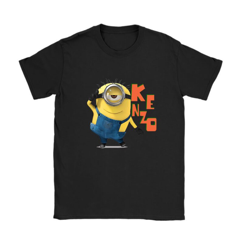 Minions Despicable Me Kenzo Brand Unisex T-Shirt Cotton Tee TAT6350