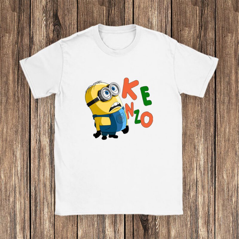 Minions Despicable Me Kenzo Brand Unisex T-Shirt Cotton Tee TAT6351