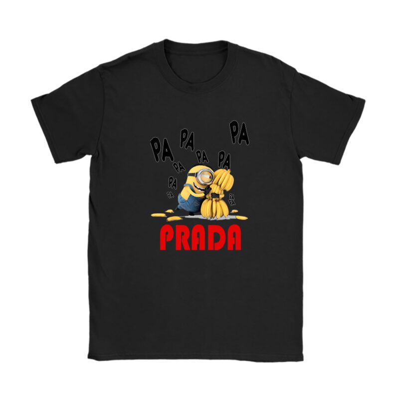 Minions Despicable Me Prada Brand Unisex T-Shirt Cotton Tee TAT6364