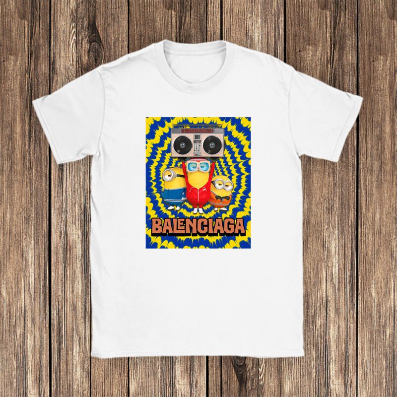 Minions Despicable Me Tie Dye Balenciaga Unisex T Shirt TAT5526 1