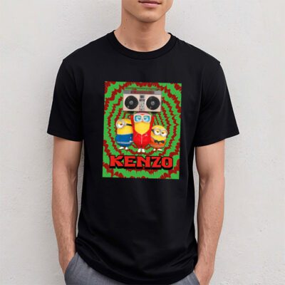 Minions Despicable Me Tie Dye Kenzo Unisex T Shirt TAT5529 4