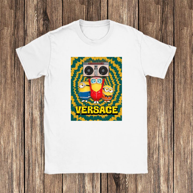 Minions Despicable Me Tie Dye Versace Unisex T Shirt TAT5532 1