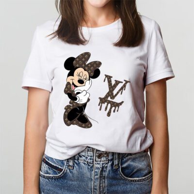 Minnie Louis Vuitton Unisex T Shirt Cotton Tee TAT14333 3