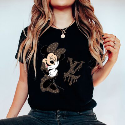Minnie Louis Vuitton Unisex T Shirt Cotton Tee TAT14333 5