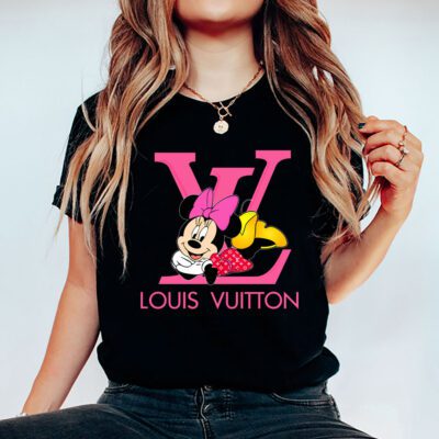 Minnie Louis Vuitton Unisex T Shirt Cotton Tee TAT14334 5