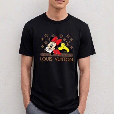 Minnie Louis Vuitton Unisex T Shirt Cotton Tee TAT14335 4