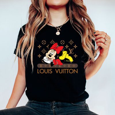 Minnie Louis Vuitton Unisex T Shirt Cotton Tee TAT14335 5