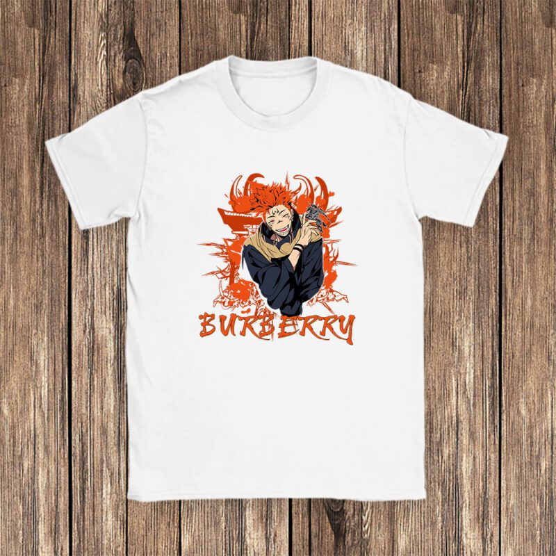 Monkey D Luffy Gear One Piece Burberry Brand Unisex T Shirt Cotton Tee TAT6286 1