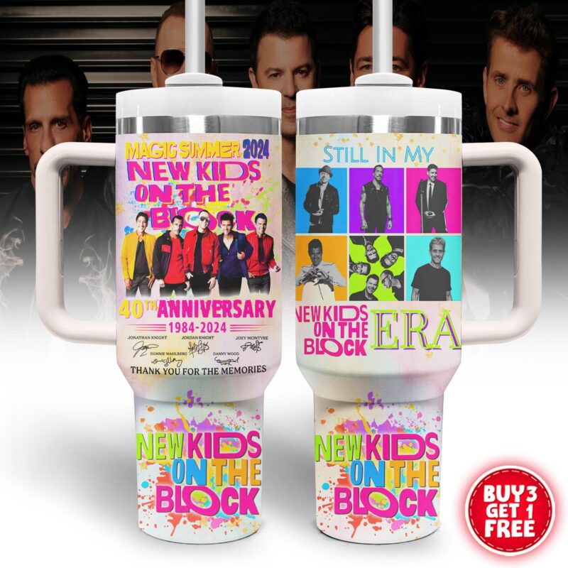 New Kids On The Block Music Custom 40Oz Stanley Tumbler ZST1007