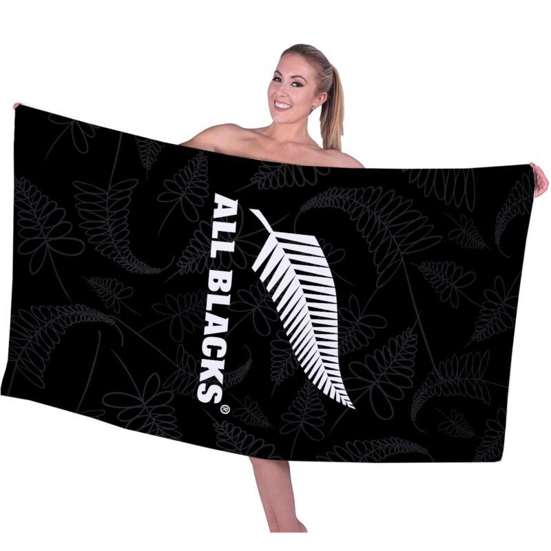 New Zealand Warriors Rectangle Beach Towel WBT1164 1