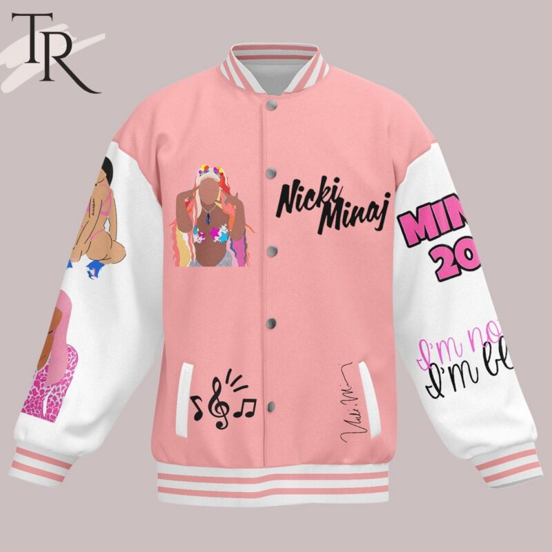 Nicki Minaj Moment 4 Life Baseball Jacket TBJ1090 1