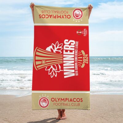 Olympiakos F.C. Rectangle Beach Towel WBT1083 1