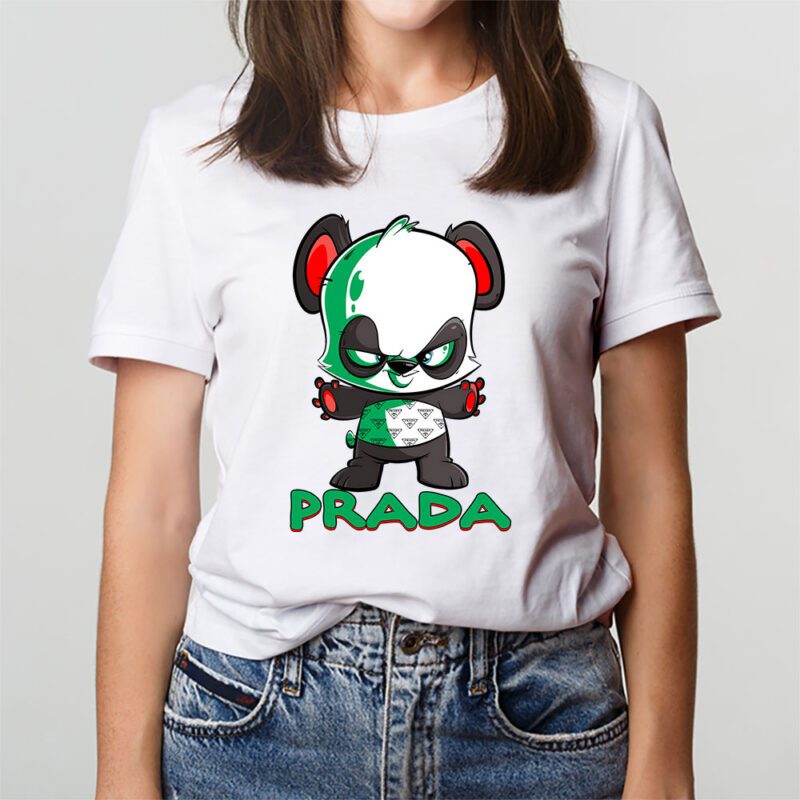 Panda Prada Unisex T Shirt TAT5542 3