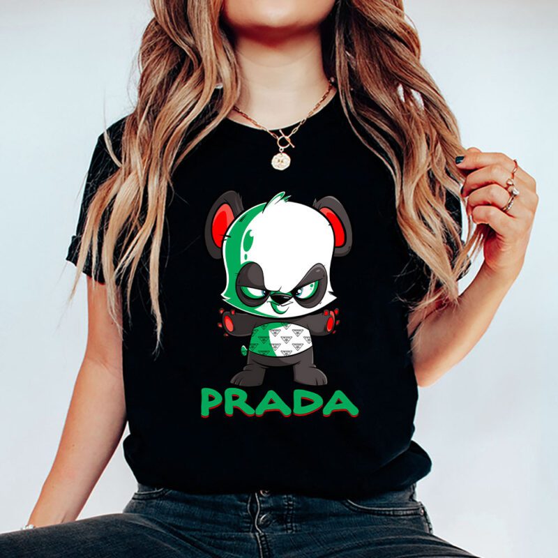 Panda Prada Unisex T Shirt TAT5542 5