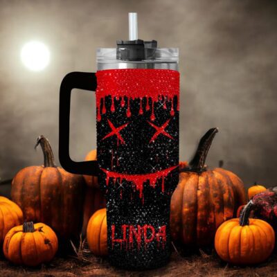 Blood Drip Halloween Tumbler