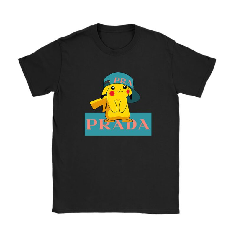 Pikachu Prada Unisex T-Shirt Cotton Tee TAT14345