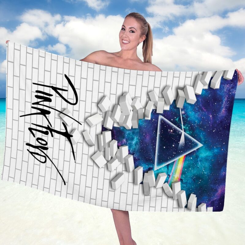 Pink Floyd Rectangle Beach Towel WBT1019 1