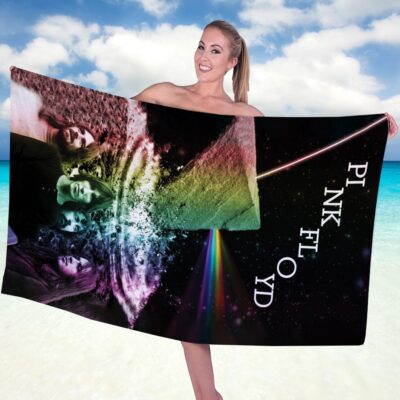 Pink Floyd Rectangle Beach Towel WBT1093 1