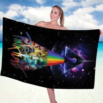 Pink Floyd Rectangle Beach Towel WBT1094 1
