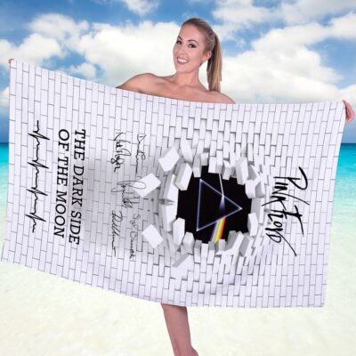 Pink Floyd Rectangle Beach Towel WBT1095 1