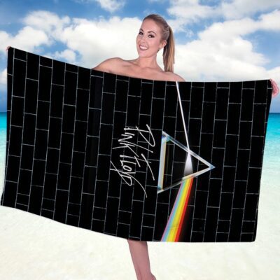 Pink Floyd Rectangle Beach Towel WBT1107 1