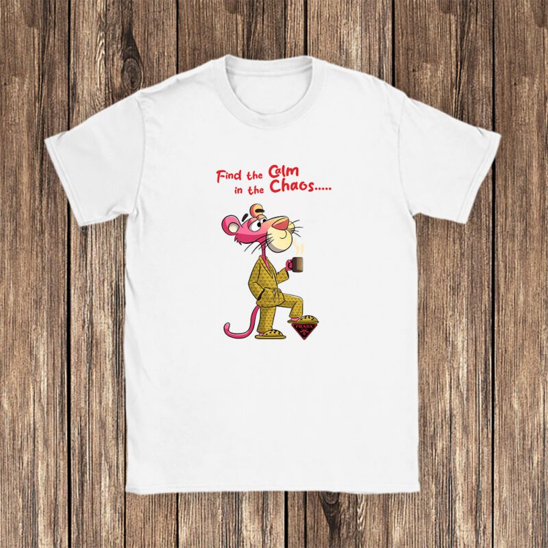Pink Panther Prada Unisex T Shirt Cotton Tee TAT7623 1