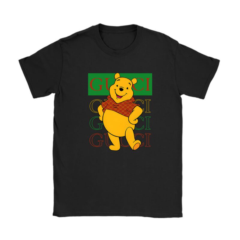 Pooh Bear Gucci Unisex T-Shirt Cotton Tee TAT14338