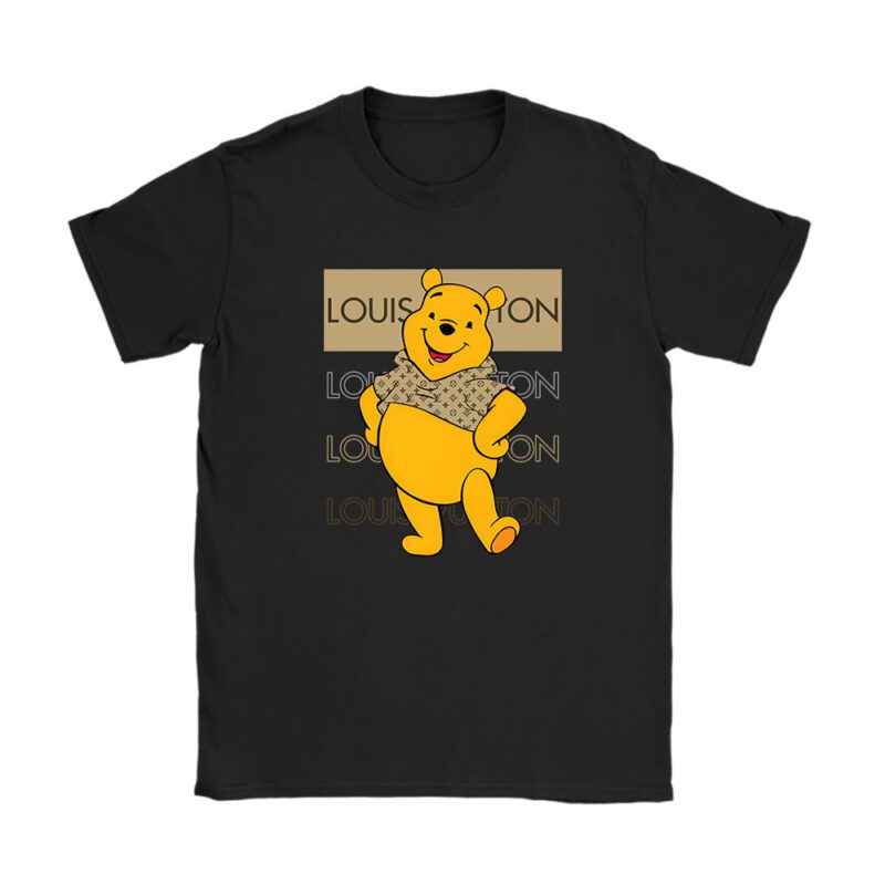 Pooh Bear Louis Vuitton Unisex T-Shirt Cotton Tee TAT14339