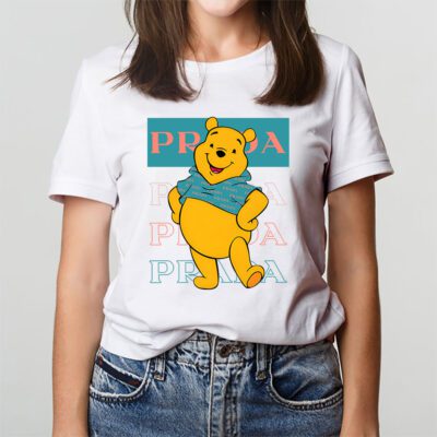 Pooh Bear Prada Unisex T Shirt Cotton Tee TAT14340 3