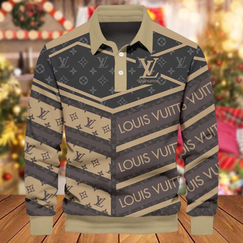 Premium 2024 Luxury LV Polo Sweatshirt Collar Sweatshirt CPLS1033