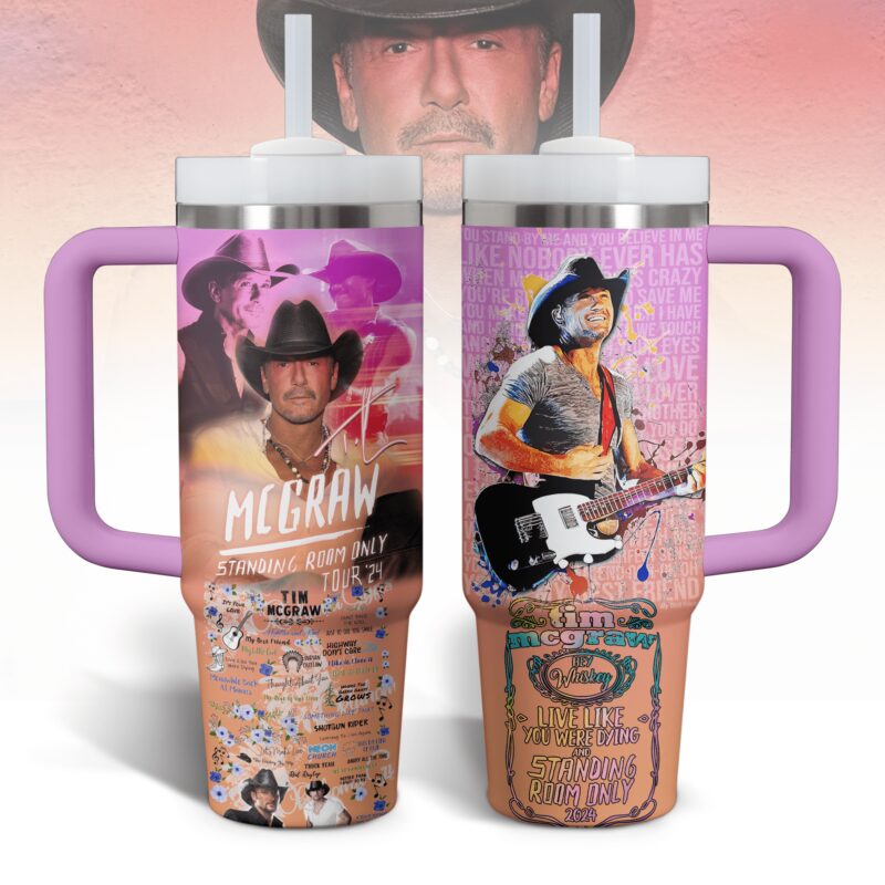 Premium Tim Mcgraw Tumbler 40Oz ZST1043