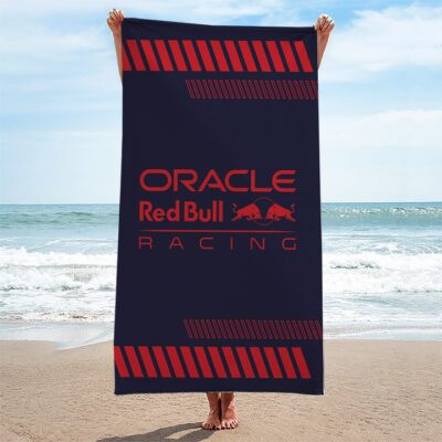 Red Bull Racing F1 Rectangle Beach Towel WBT1147