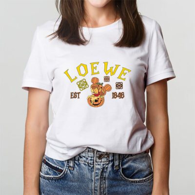 Retro Pooh Ghost Halloween Loewe Unisex T-Shirt Cotton Tee TAT10122 3 Retro Pooh Ghost Halloween Loewe Unisex T Shirt Cotton Tee TAT10122 3