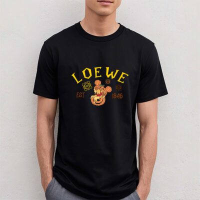 Retro Pooh Ghost Halloween Loewe Unisex T-Shirt Cotton Tee TAT10122 4 Retro Pooh Ghost Halloween Loewe Unisex T Shirt Cotton Tee TAT10122 4