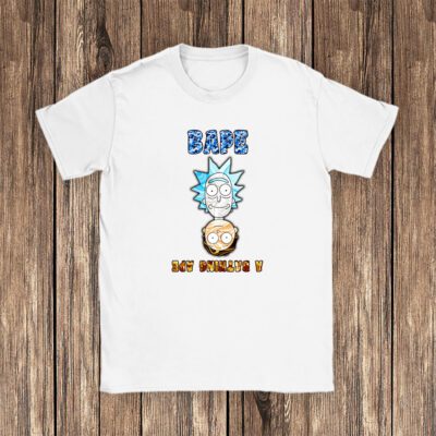 Rick And Morty Bape Unisex T Shirt TAT5551 1