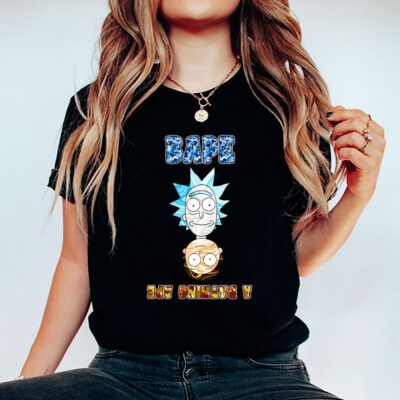 Rick And Morty Bape Unisex T Shirt TAT5551 5