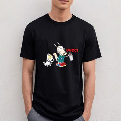 Rockos Modern Life Gucci Unisex T-Shirt Cotton Tee TAT7090 4 Rockos Modern Life Gucci Unisex T Shirt Cotton Tee TAT7090 4