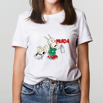 Rockos Modern Life Prada Unisex T-Shirt Cotton Tee TAT7093 3 Rockos Modern Life Prada Unisex T Shirt Cotton Tee TAT7093 3