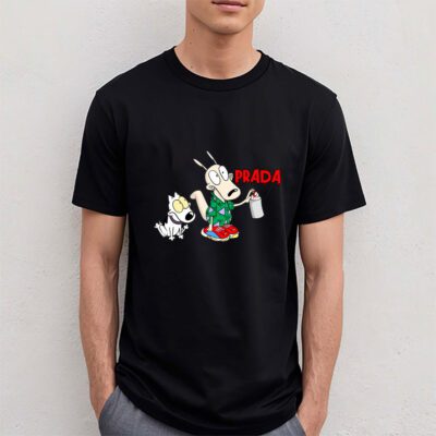 Rockos Modern Life Prada Unisex T-Shirt Cotton Tee TAT7093 4 Rockos Modern Life Prada Unisex T Shirt Cotton Tee TAT7093 4