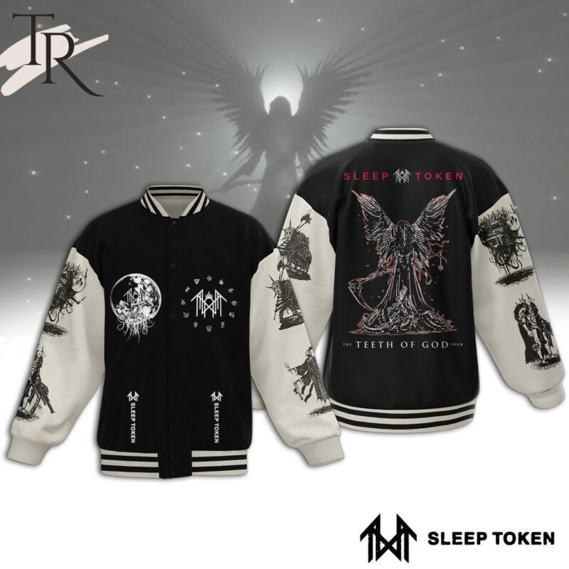 Sleep Token The Teeth Of God Tour Baseball Jacket TBJ1141