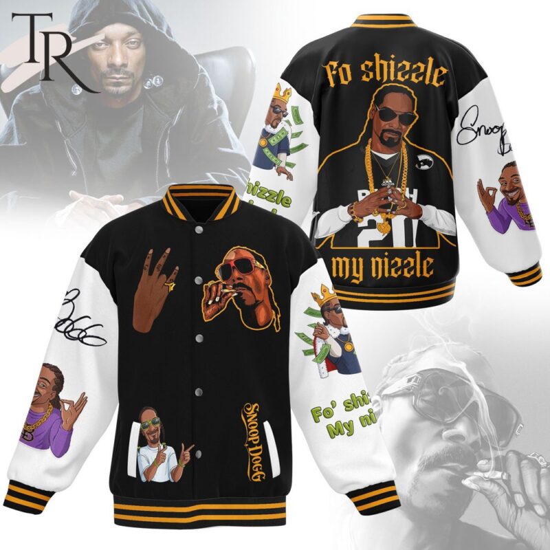 Snoop Dogg Fo' Shizzle My Nizzle Baseball Jacket TBJ1144